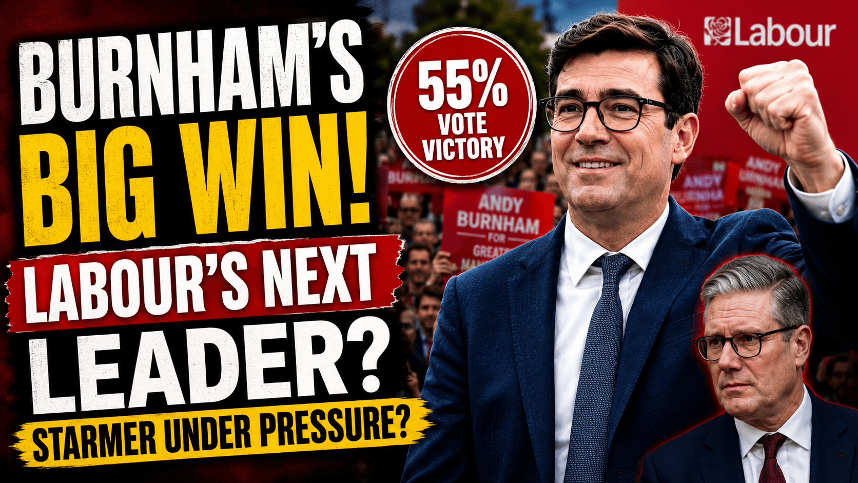 Burnham's Election Triumph Fuels Speculation Over Challenge to Keir Starmer
