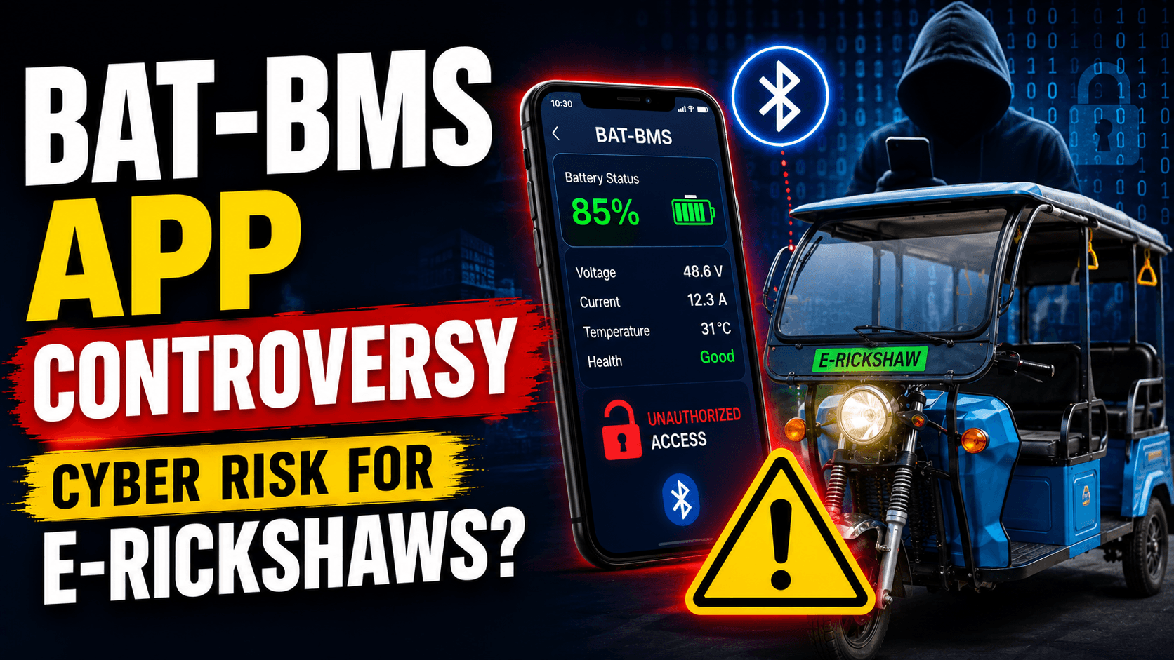How E-Rickshaw Battery Technology Raised New Cybersecurity Concerns image