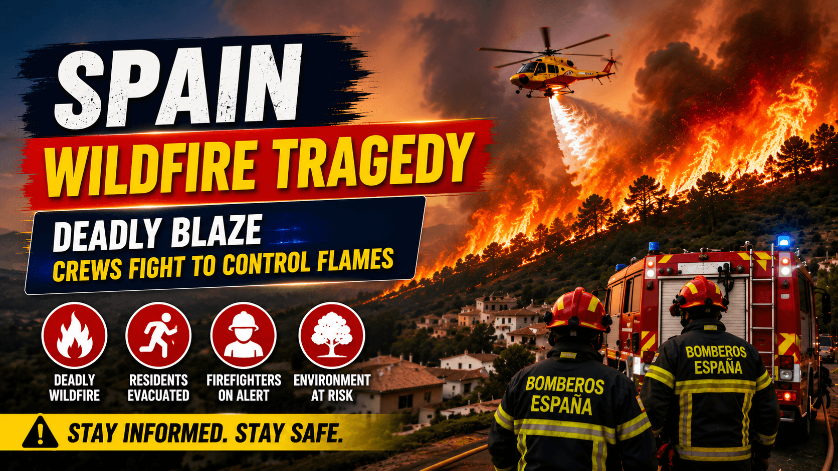 Deadly Blaze Claims Lives as Crews Fight to Control Flames