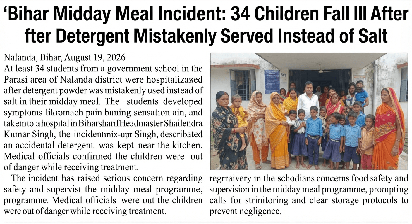 Bihar Midday Meal Incident