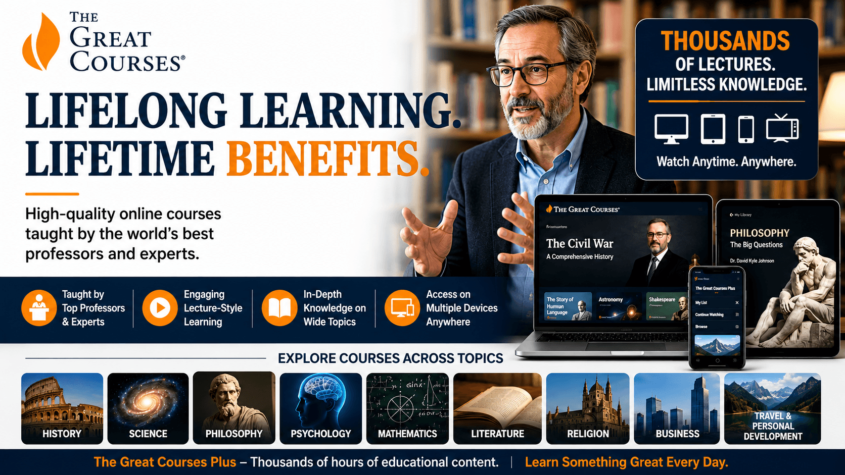 Why The Great Courses Is Becoming Popular Among Lifelong Learners image