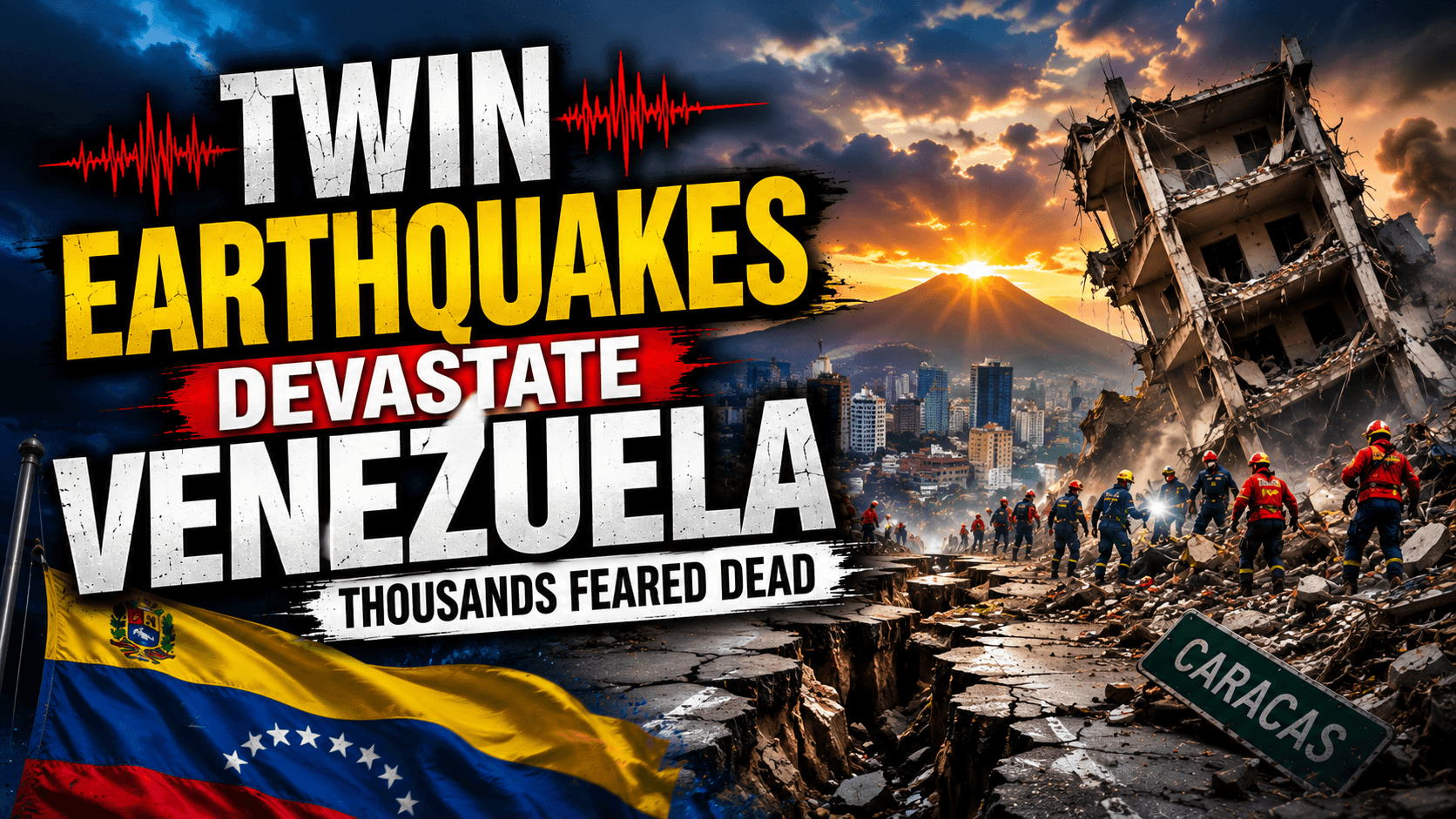 Twin Earthquakes Devastate Venezuela
