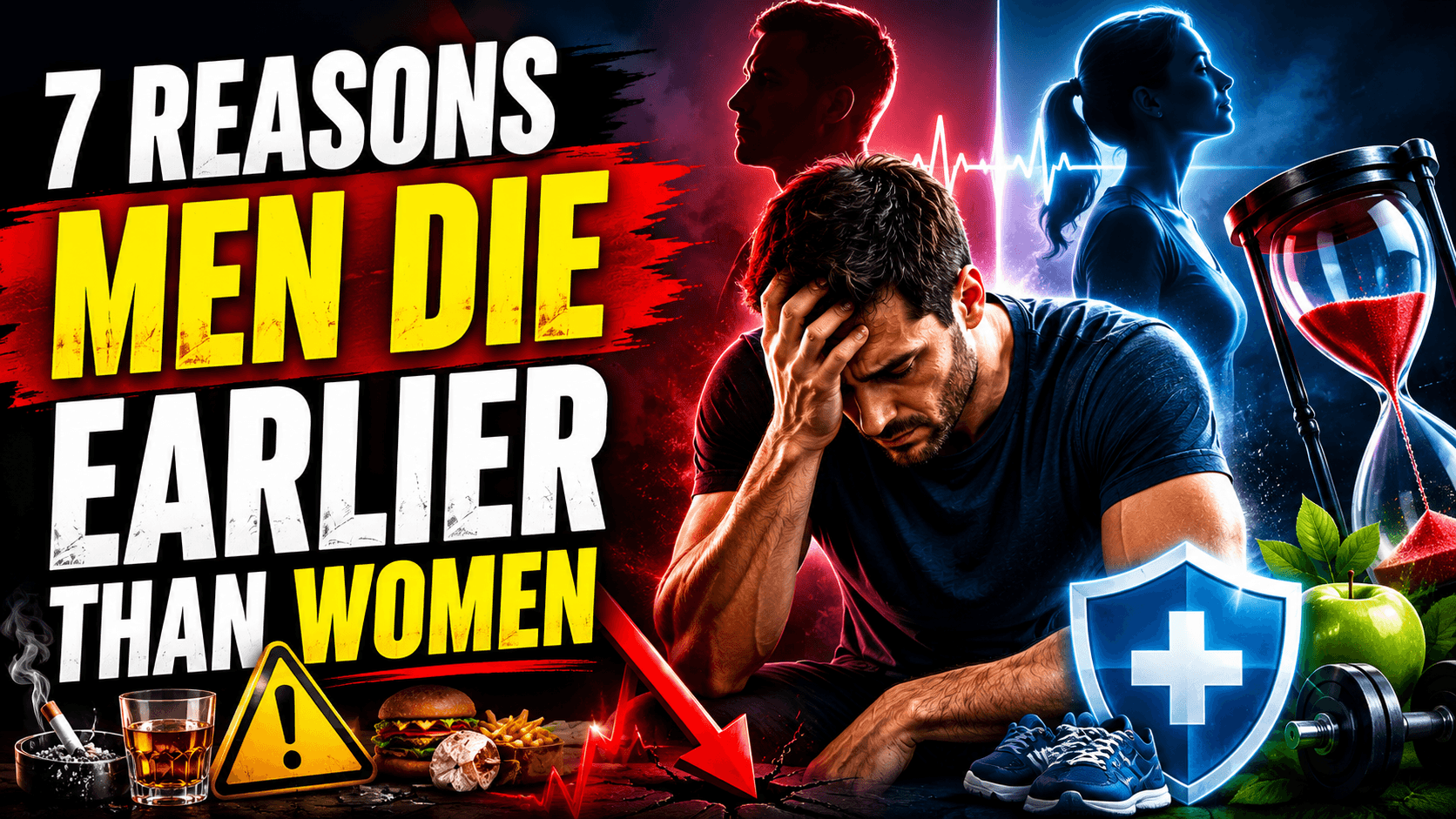 7 Alarming Reasons Men Die Earlier Than Women