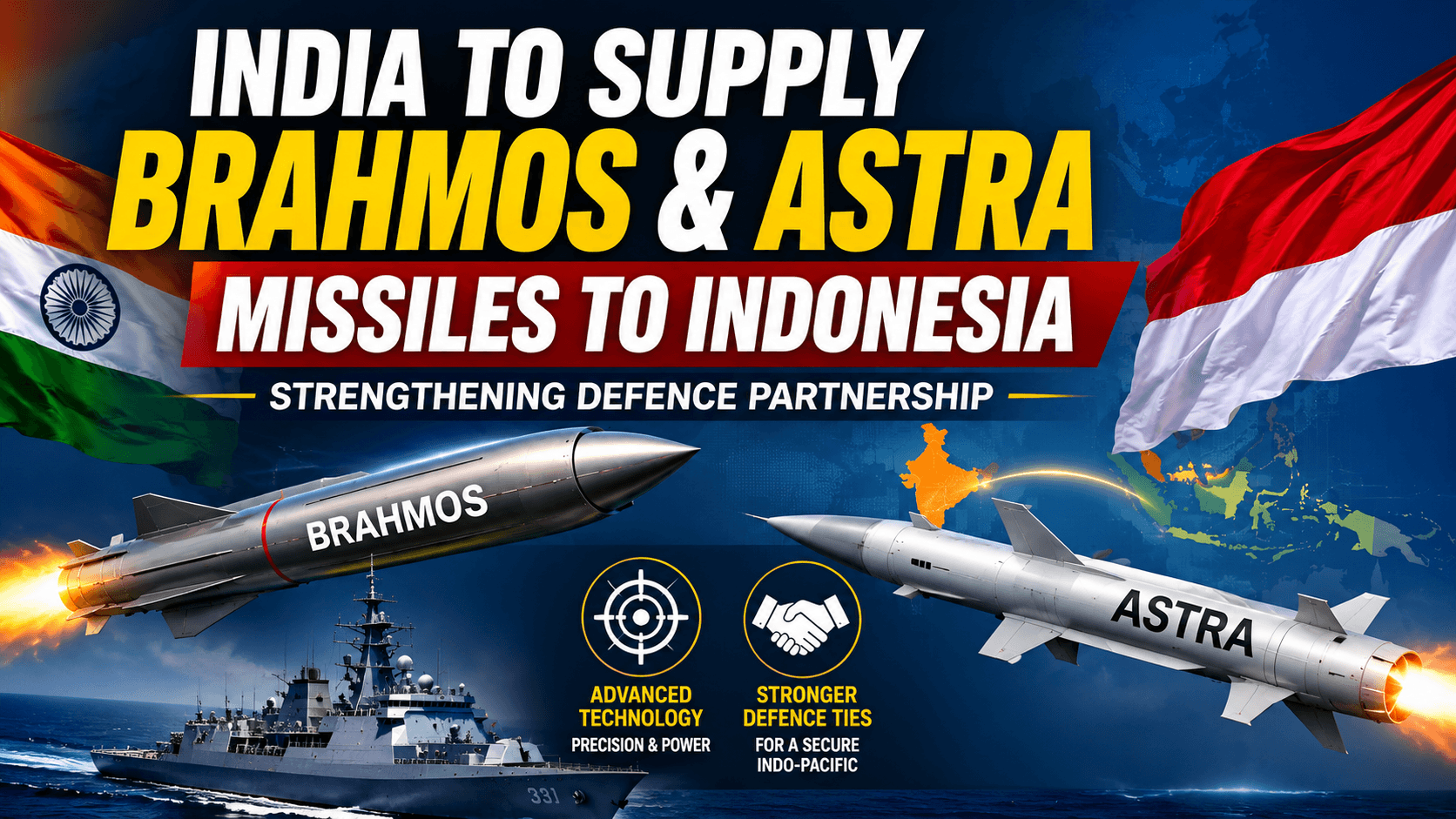 India to Supply BrahMos and Astra Missiles to Indonesia