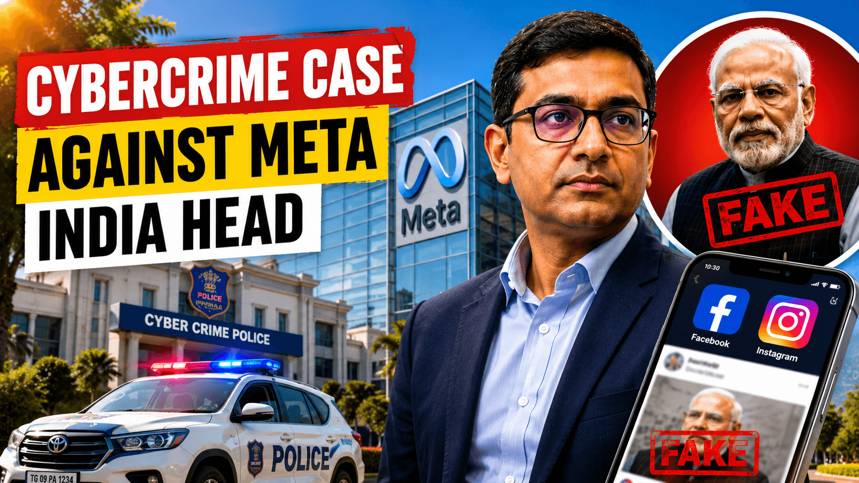 FIR Registered Against Meta India Head Arun Srinivas
