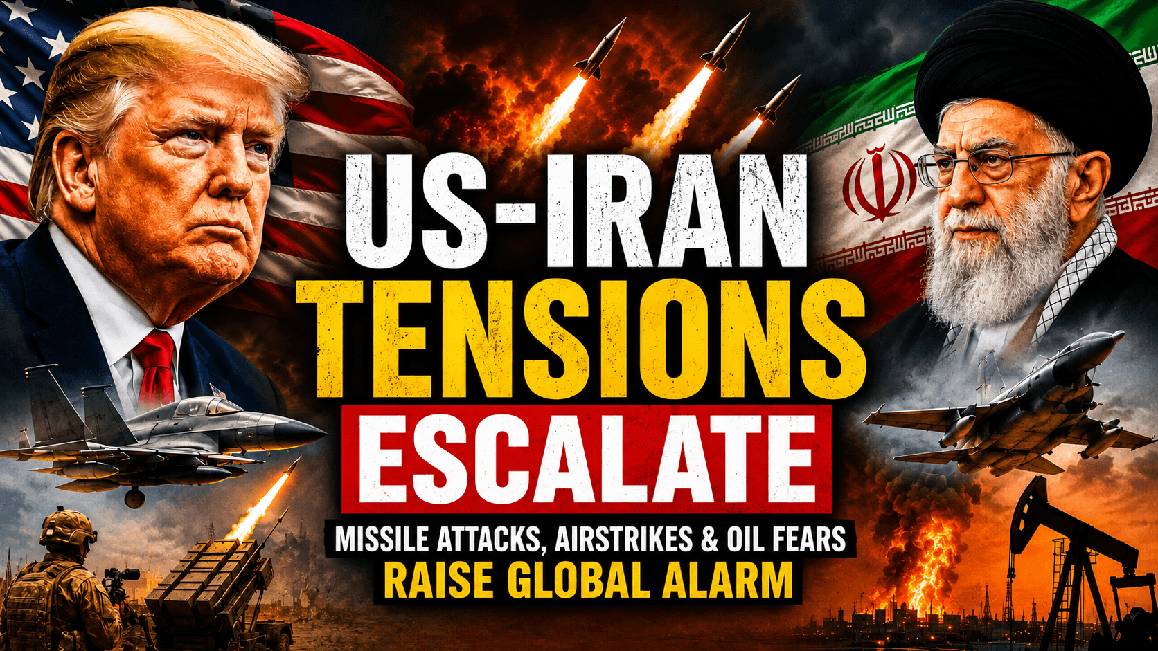 Missile Attacks, Airstrikes, and Oil Market Fears Raise Global Alarm