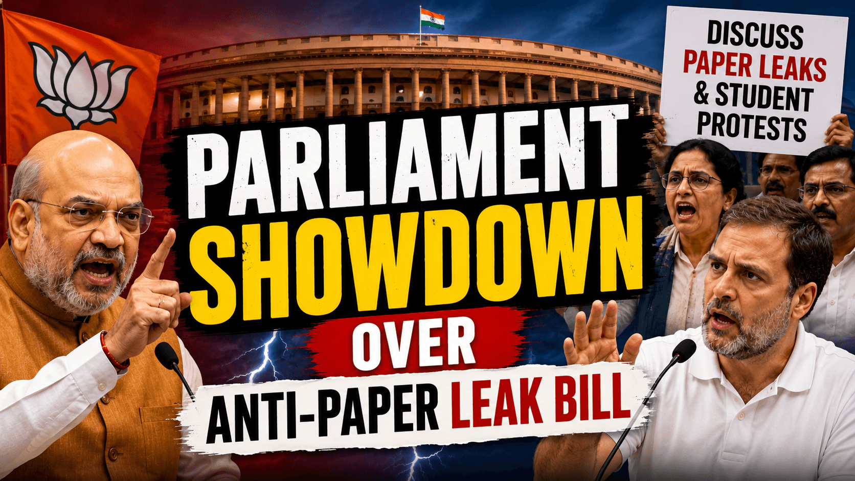 BJP Pushes for Passage as Opposition Demands Wider Debate