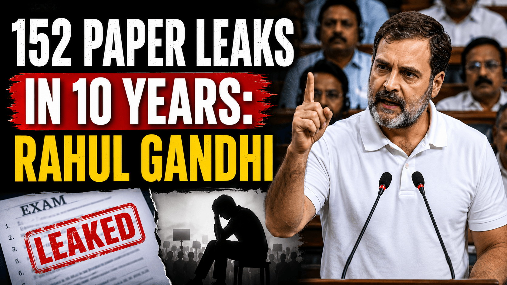 Opposition Raises Examination Paper Leak Issue During Heated Parliament Session