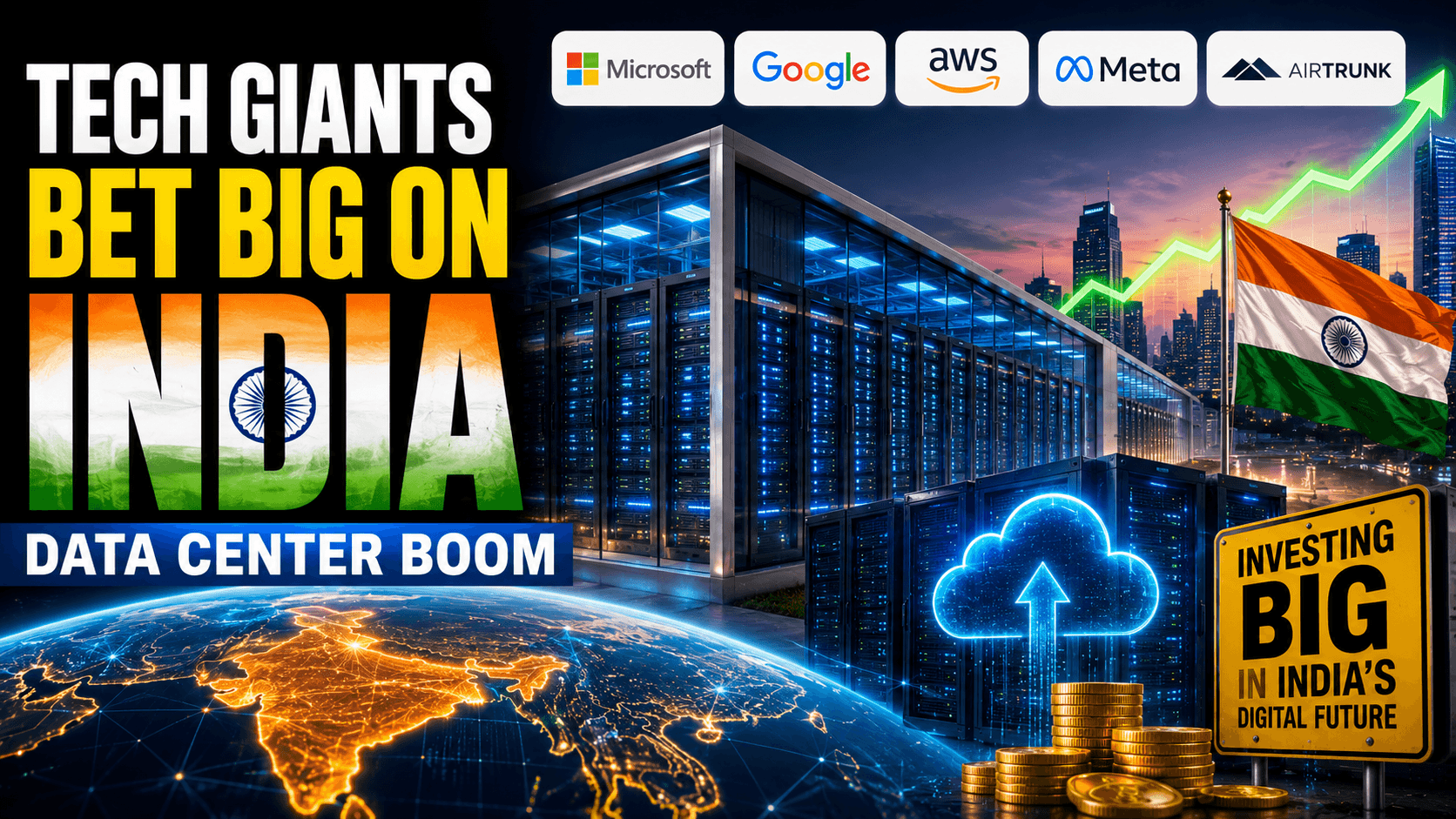 Why Global Tech Giants Are Betting Big on India’s Data Center Boom
