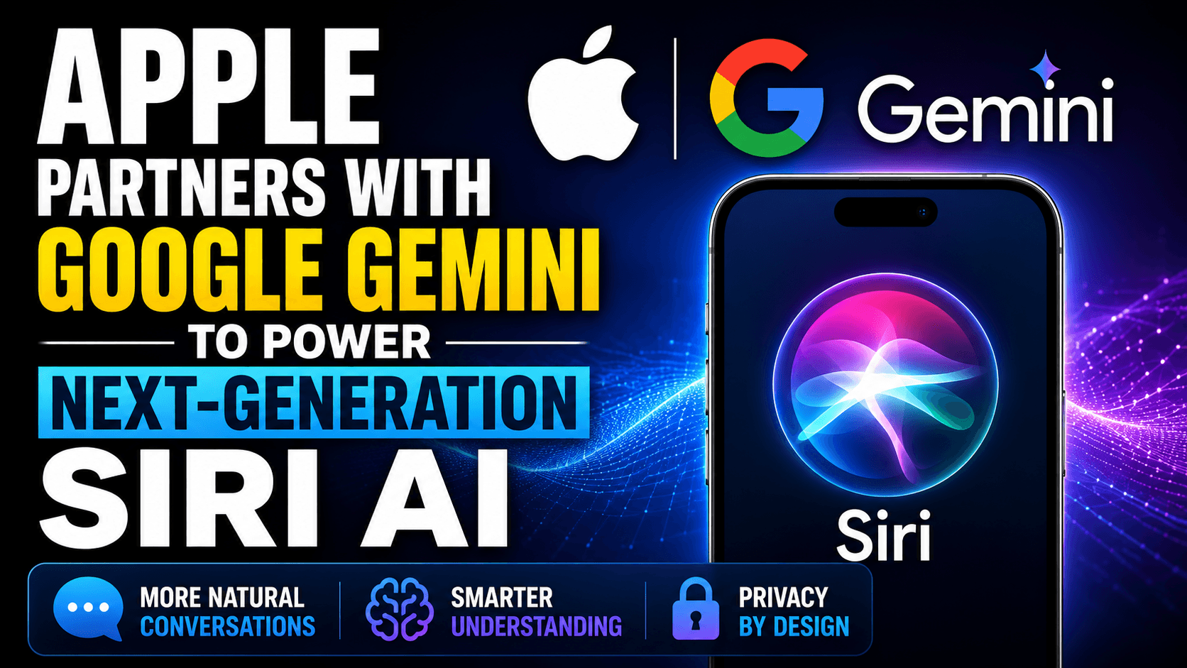 Apple Partners with Google Gemini to Power Next-Generation Siri AI