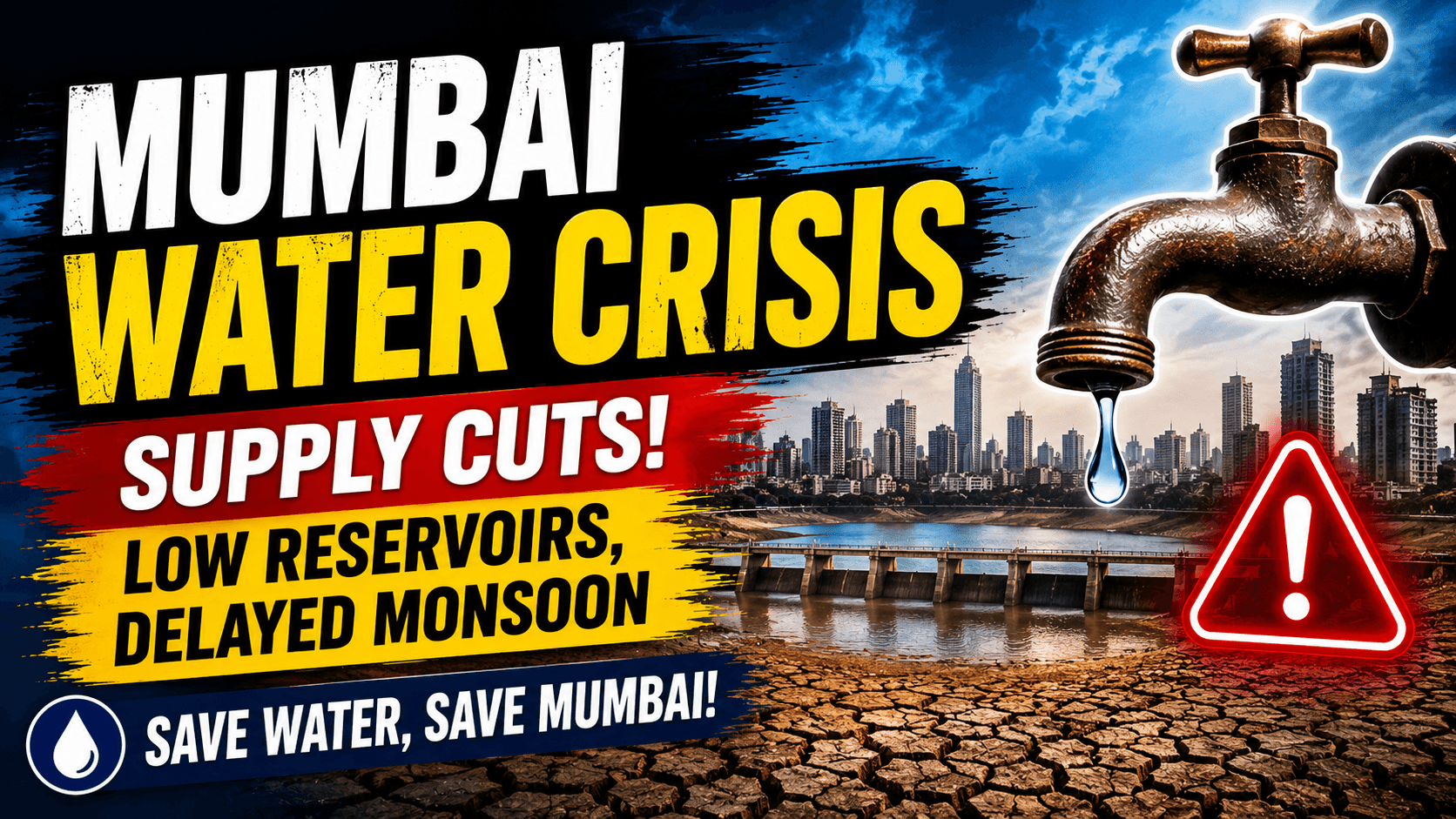 Low Reservoir Levels, Delayed Monsoon Trigger Supply Cuts Across the City image